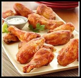 Chipotle Chicken wings