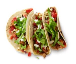 Chipotle's tacos menu