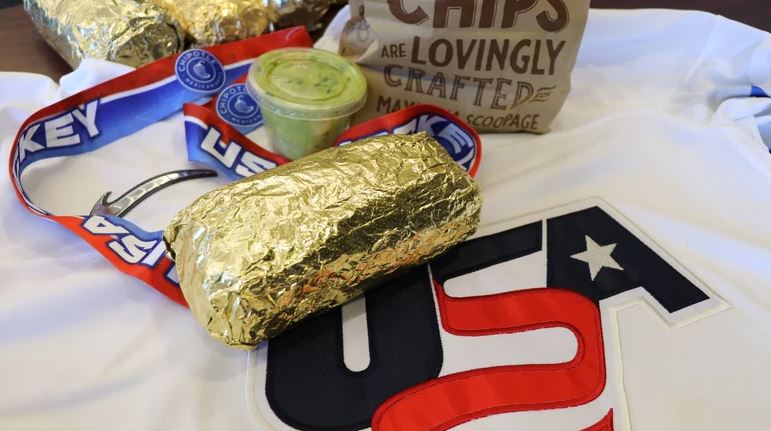 Your Chipotle Burrito Might Come Wrapped In Gold Foil. Here's Why